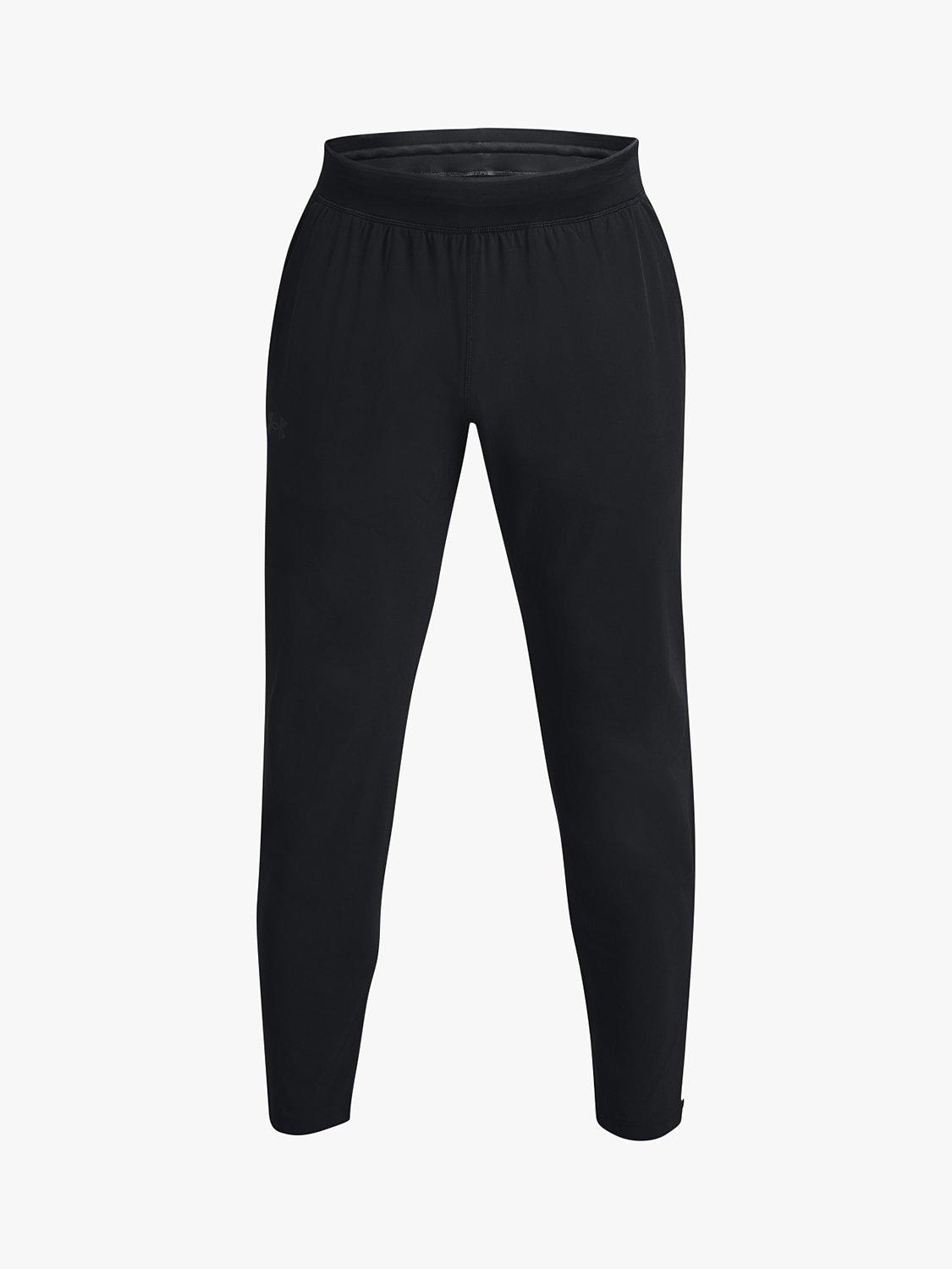 Product image 5 of 9, which shows Under Armour Storm Run Trousers, Black/Black Reflective, XL