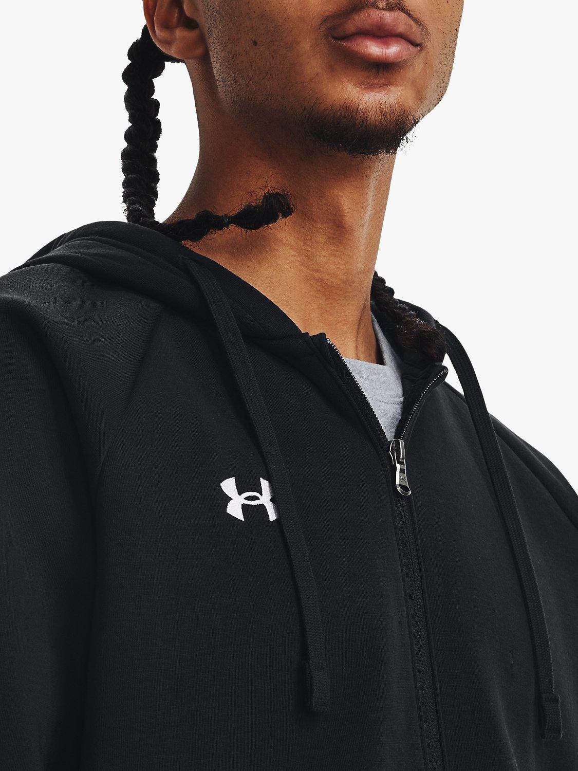 Men's ua rival fleece fitted full zip hoodie store