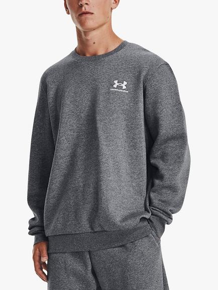 Under Armour Essentials Jumper, Medium Heather/White