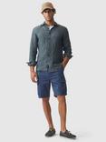 Rodd & Gunn Coromandel Linen Slim Fit Long Sleeve Shirt, Ash
