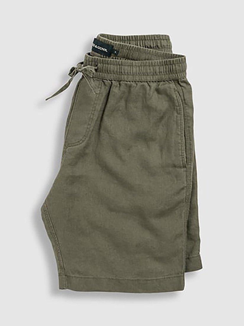 Product image 5 of 7, which shows Rodd & Gunn Linen 9" Resort Shorts, Olive, XS