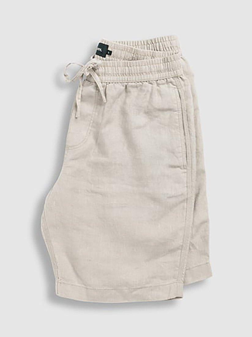 Product image 5 of 8, which shows Rodd & Gunn Linen 9" Resort Shorts, Oatmeal, M