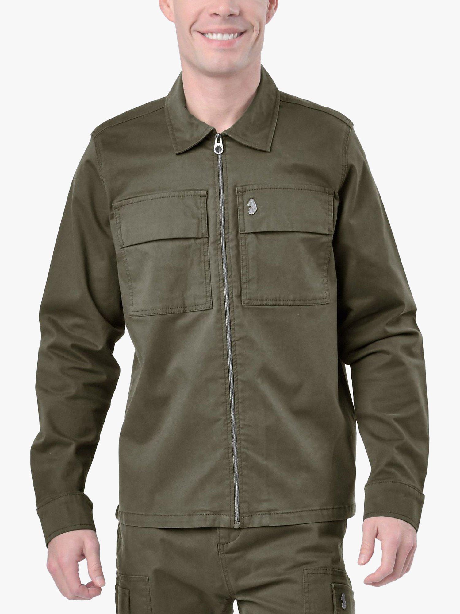 LUKE 1977 Mashed Pocket Jacket, Military Green