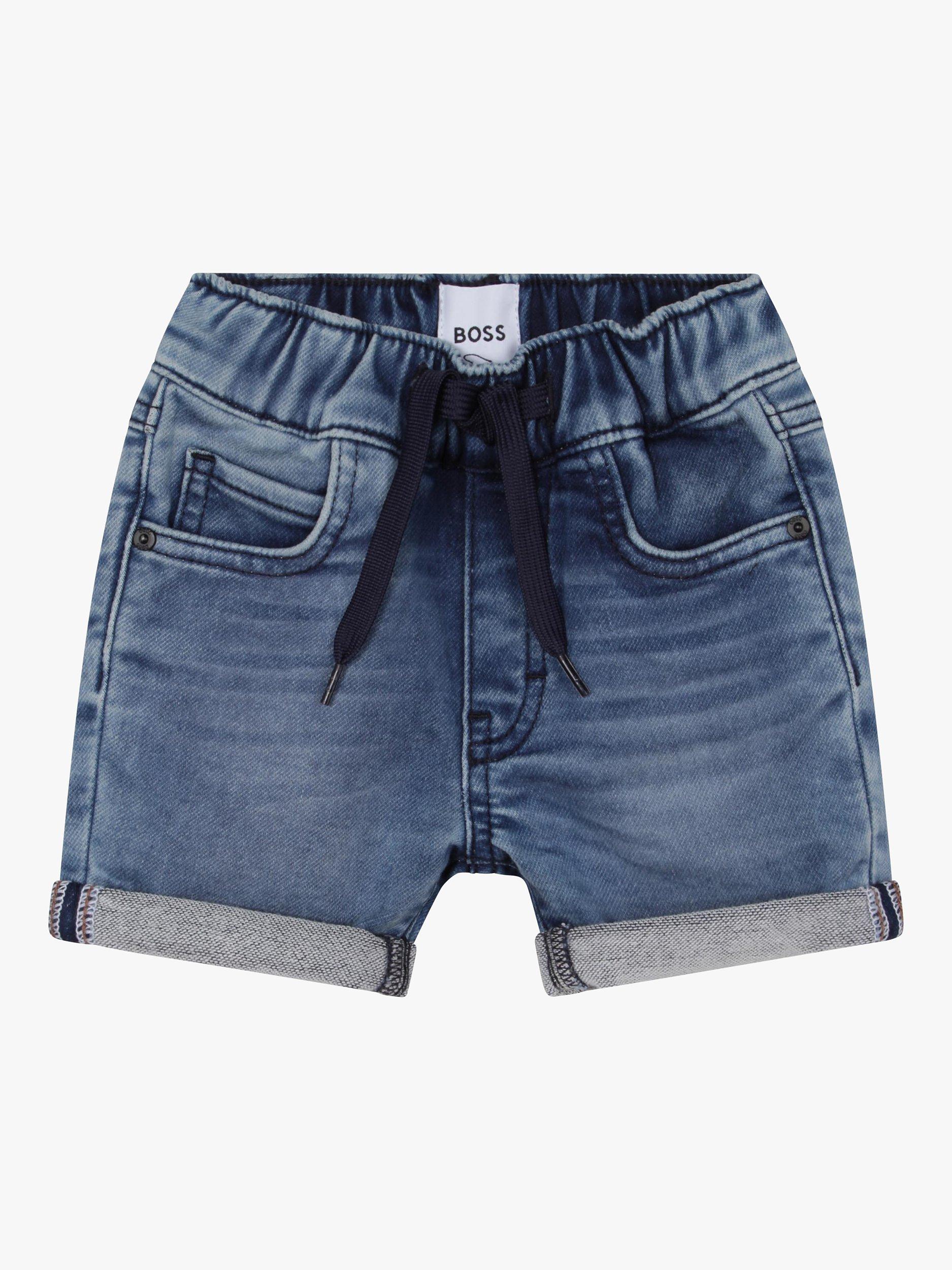 HUGO BOSS Baby Denim Shorts Blue