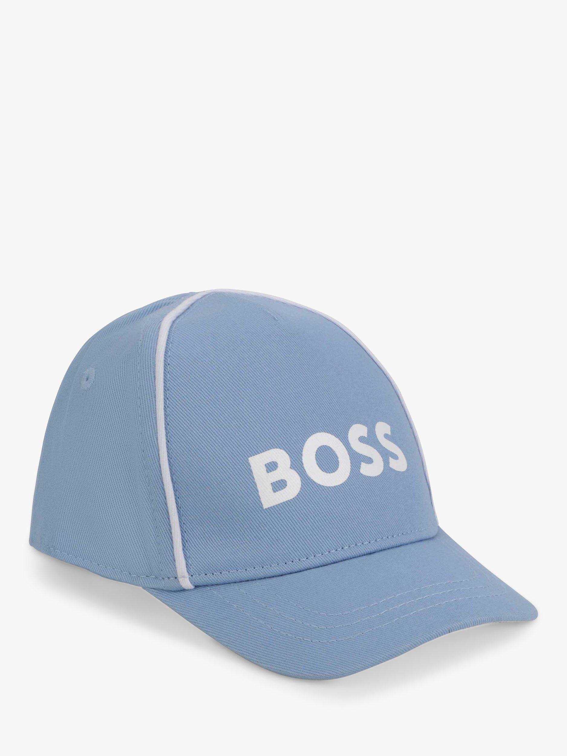 HUGO BOSS Baby Logo Baseball Cap, Pale Blue, 6-12 months