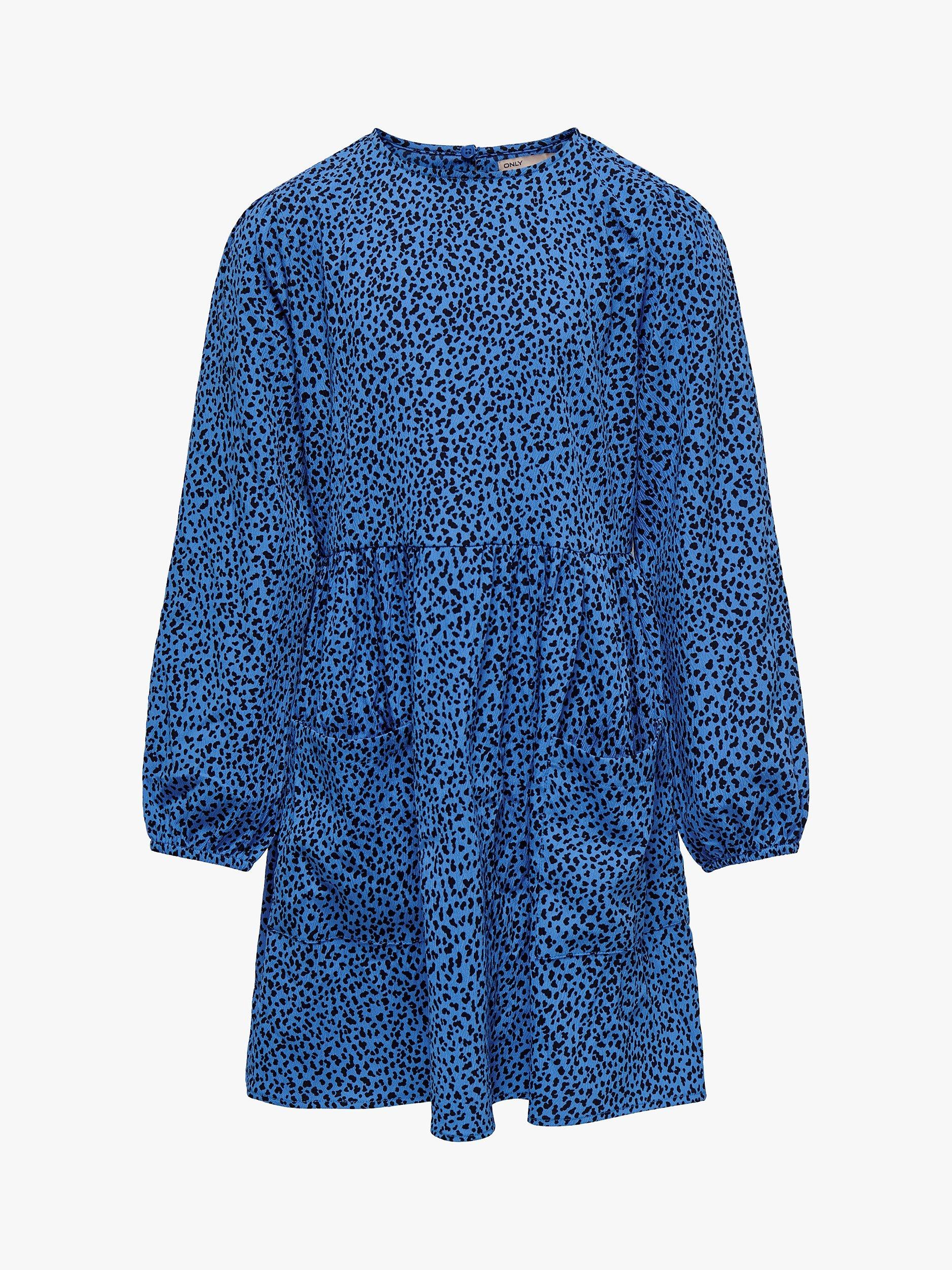 KIDS ONLY KIds' Kogida Long Sleeve Dress, Super Sonic
