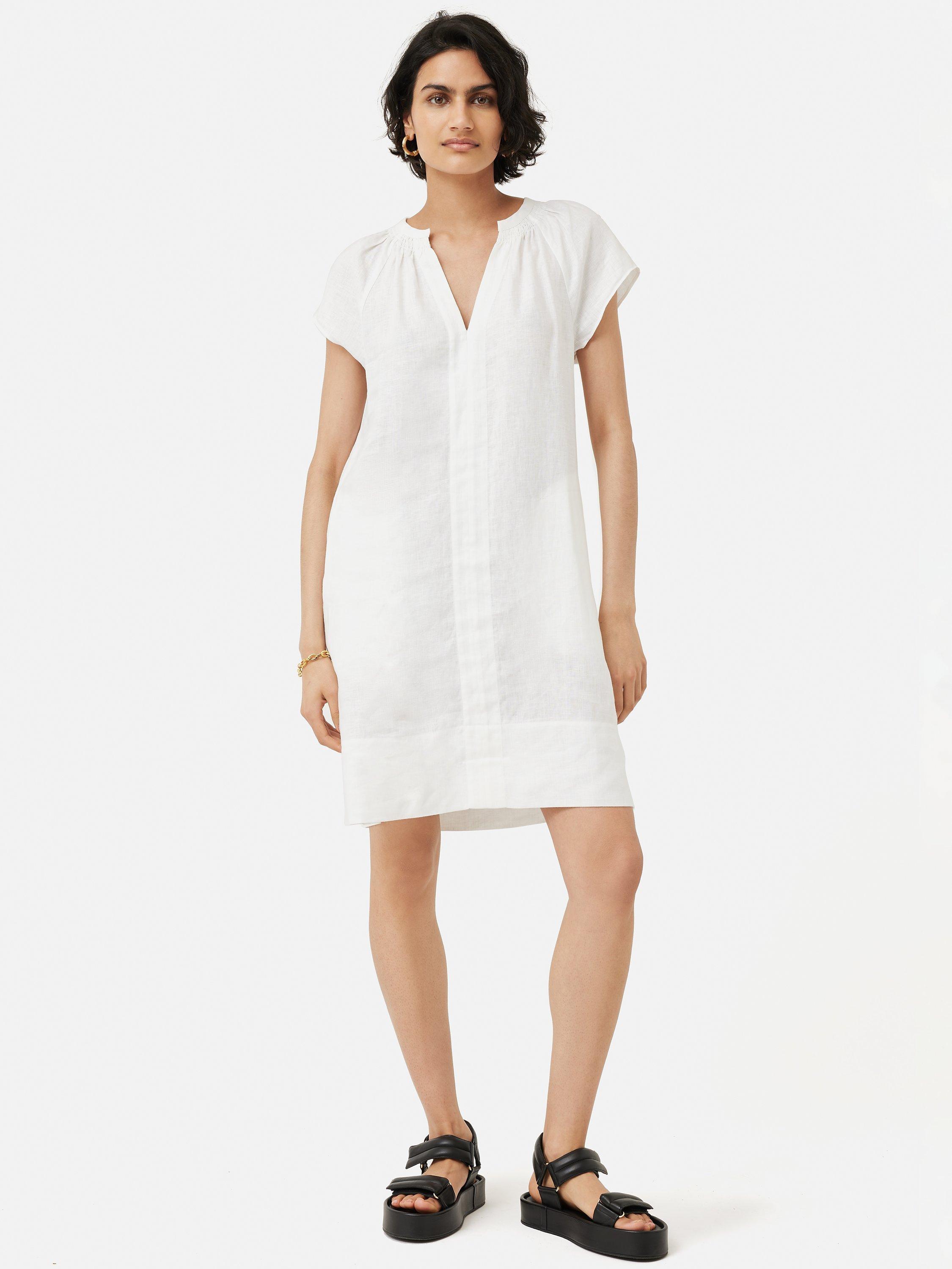 Jigsaw Linen T-Shirt Dress