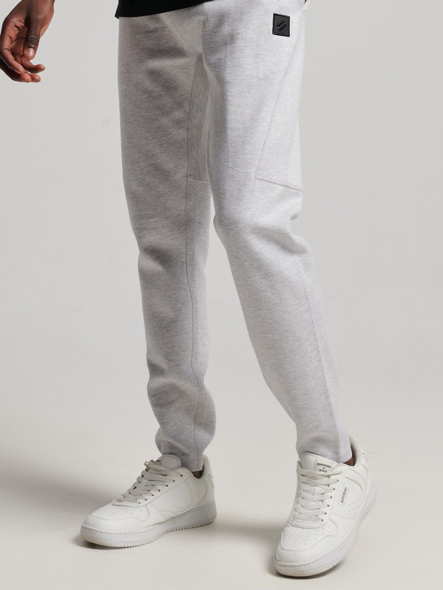 Superdry Tech Joggers, Cadet Grey Marl