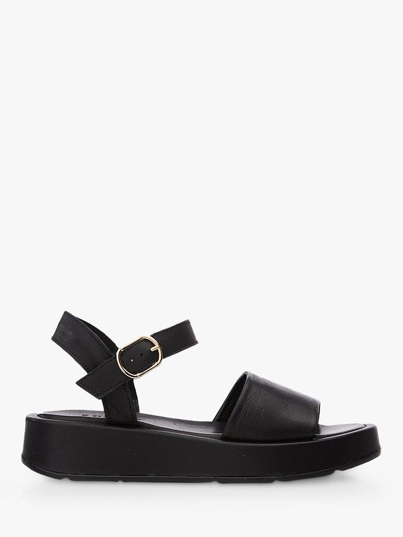 Moda in Pelle Mirella Leather Flatform Sandals