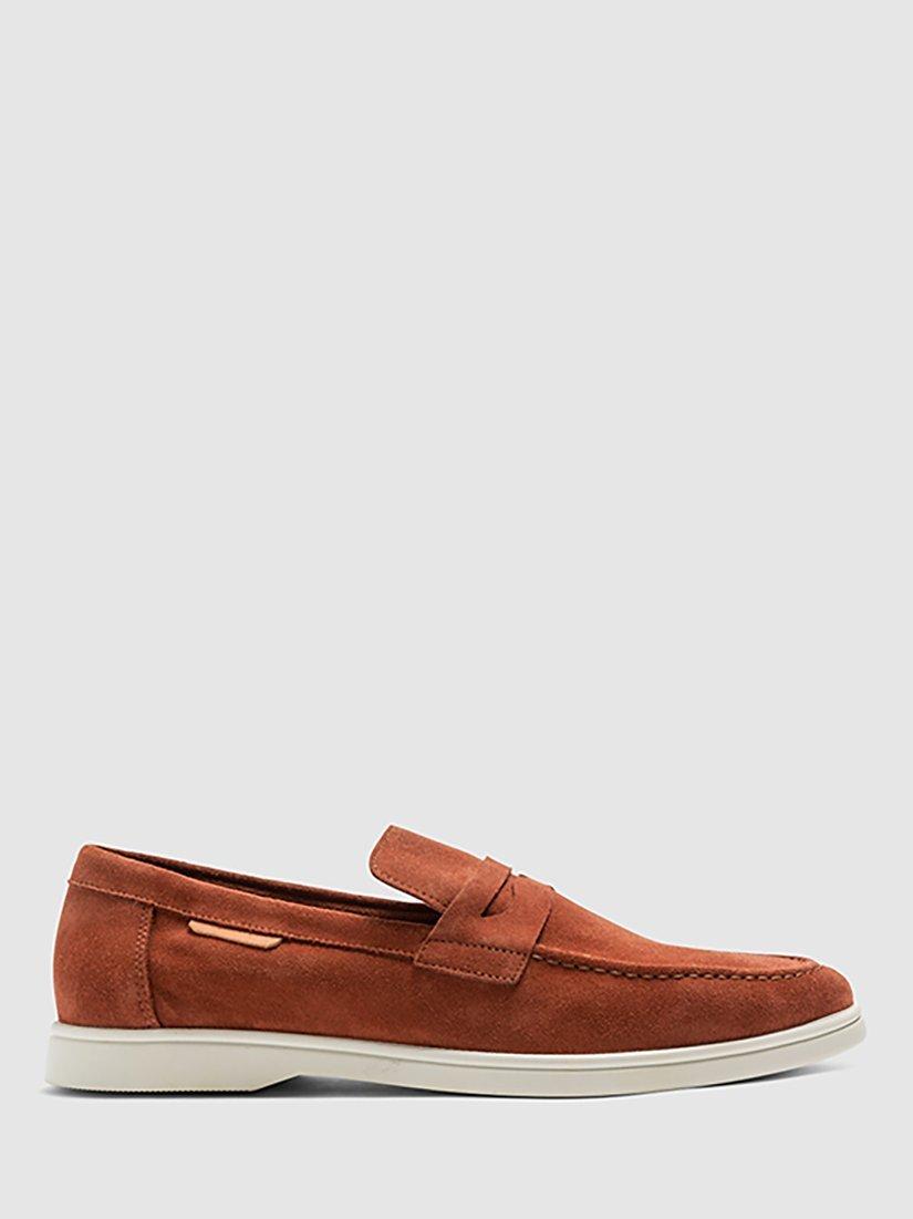 Rodd & Gunn Moana Suede Loafers, Brick