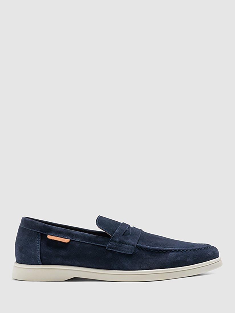 Rodd & Gunn Moana Suede Loafers, Navy
