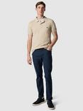 Rodd & Gunn The Gunn Cotton Slim Fit Short Sleeve Polo Shirt, Oat