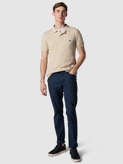 Rodd & Gunn The Gunn Cotton Slim Fit Short Sleeve Polo Shirt - view 2, Oat