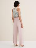Phase Eight Celyn Wide Leg Trousers, Antique Rose