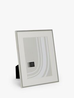 John Lewis Daya Photo Frame & Mount, Silver Plated