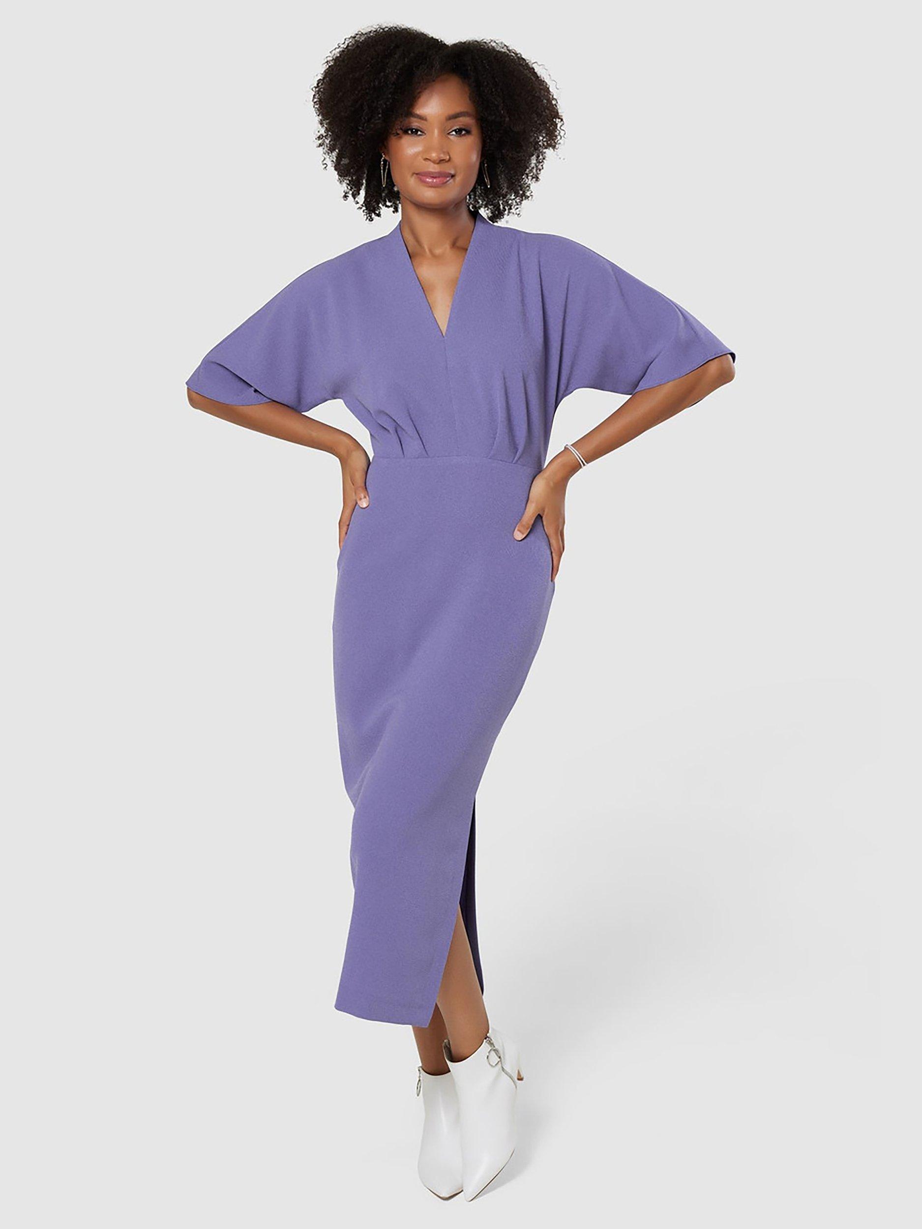 John lewis purple dress best sale