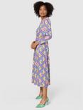 Closet London Cut Out Waist Midi Dress, Lilac