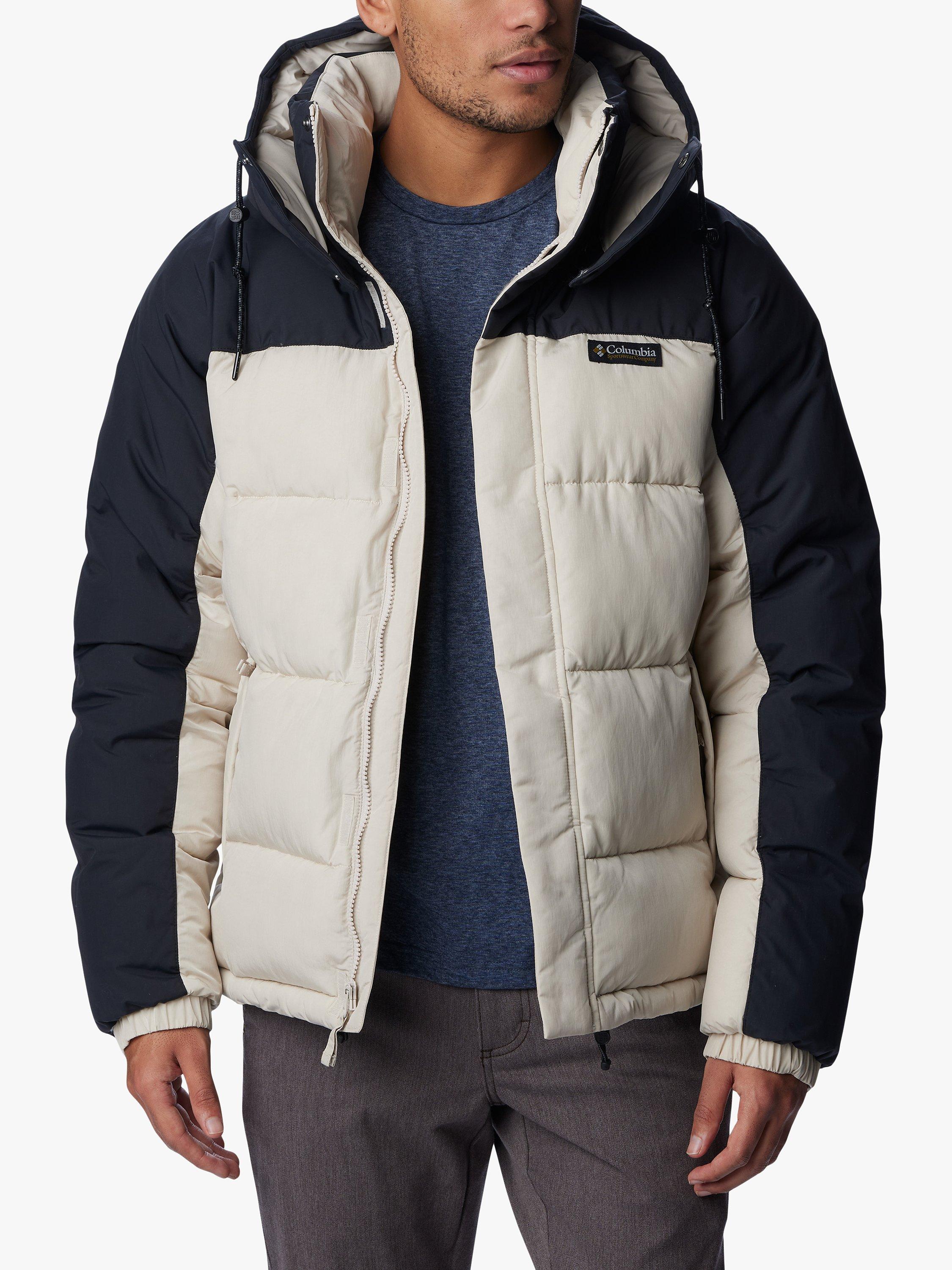 Columbia Snowqualmie Puffer Jacket, Stone/Black