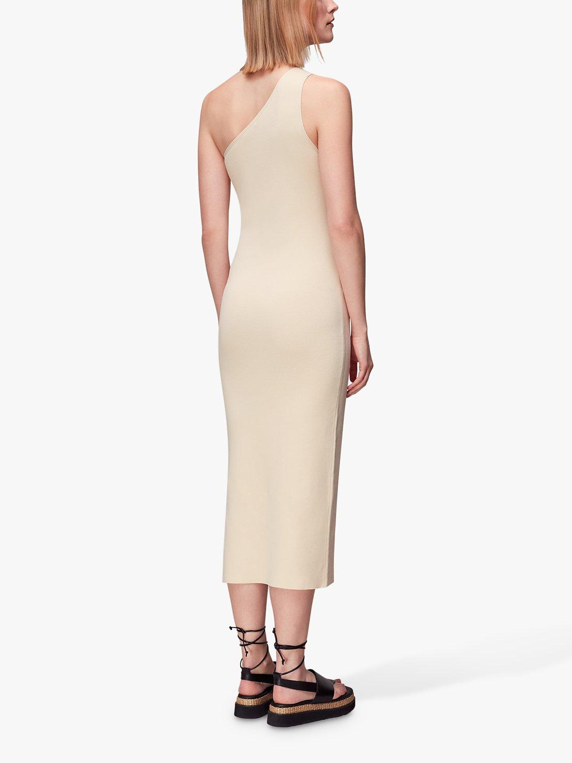 One shoulder knit dress hotsell