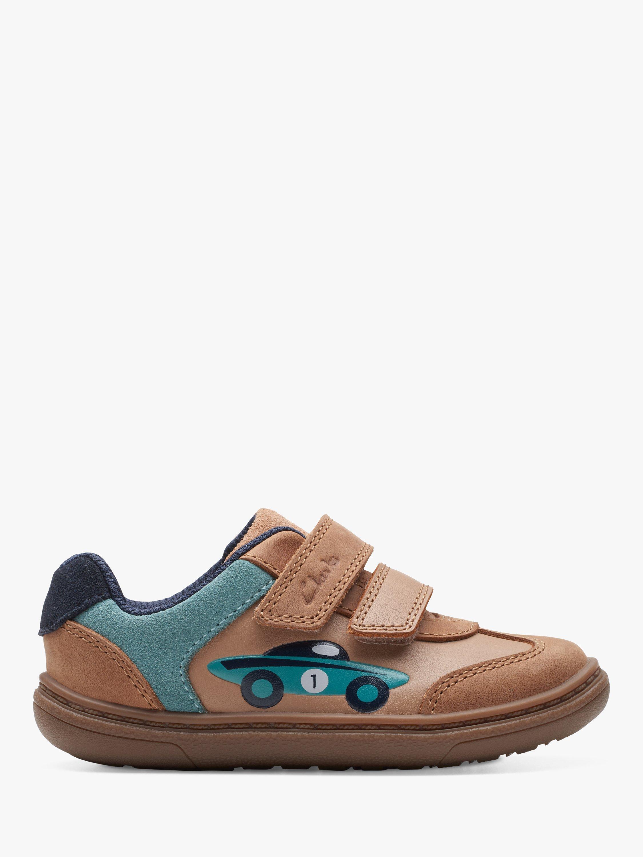 Clarks Kids' Flash Racer Riptape Trainers
