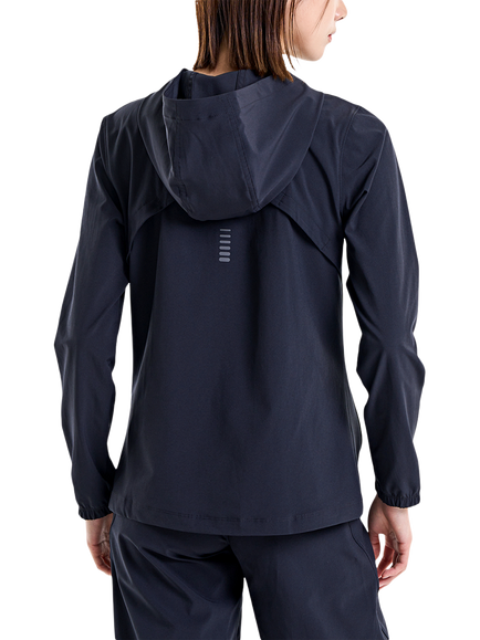 Under Armour OutRun The Storm Women's Running Jacket, Blk/Reflective/Rflc