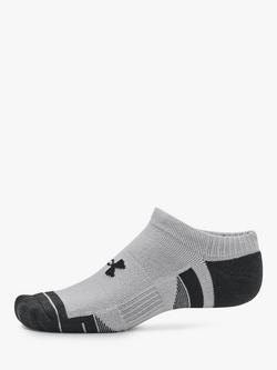 Under Armour Performance Tech Socks, Pack of 3 - view 2, Mod Gray/White/Jet Gray