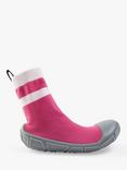 Turtl Kids' Recycled Indoor Outdoor Sock Shoes, Raspberry