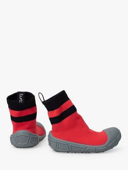 Turtl Kids' Recycled Indoor Outdoor Sock Shoes - view 2, Red