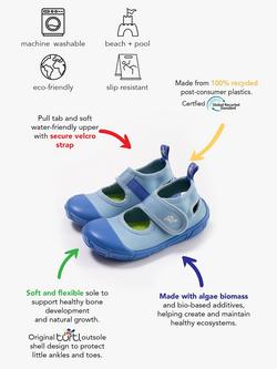 Turtl Kids' Sports Sandals - view 2, Blue