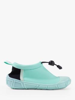 Turtl Kids' Recycled Toggle Aqua Shoes, Aqua