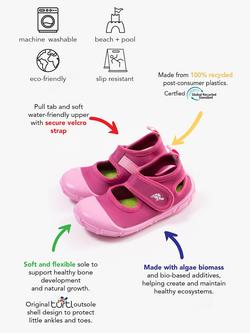 Turtl Kids' Sports Sandals - view 2, Raspberry/Pink