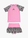 Turtl Kids' Recycled Ruffle Swim Set