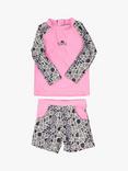 Turtl Kids' Recycled Long Sleeve Swim Set