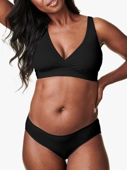 Bravado Ballet Maternity Nursing Bra - view 2, Black