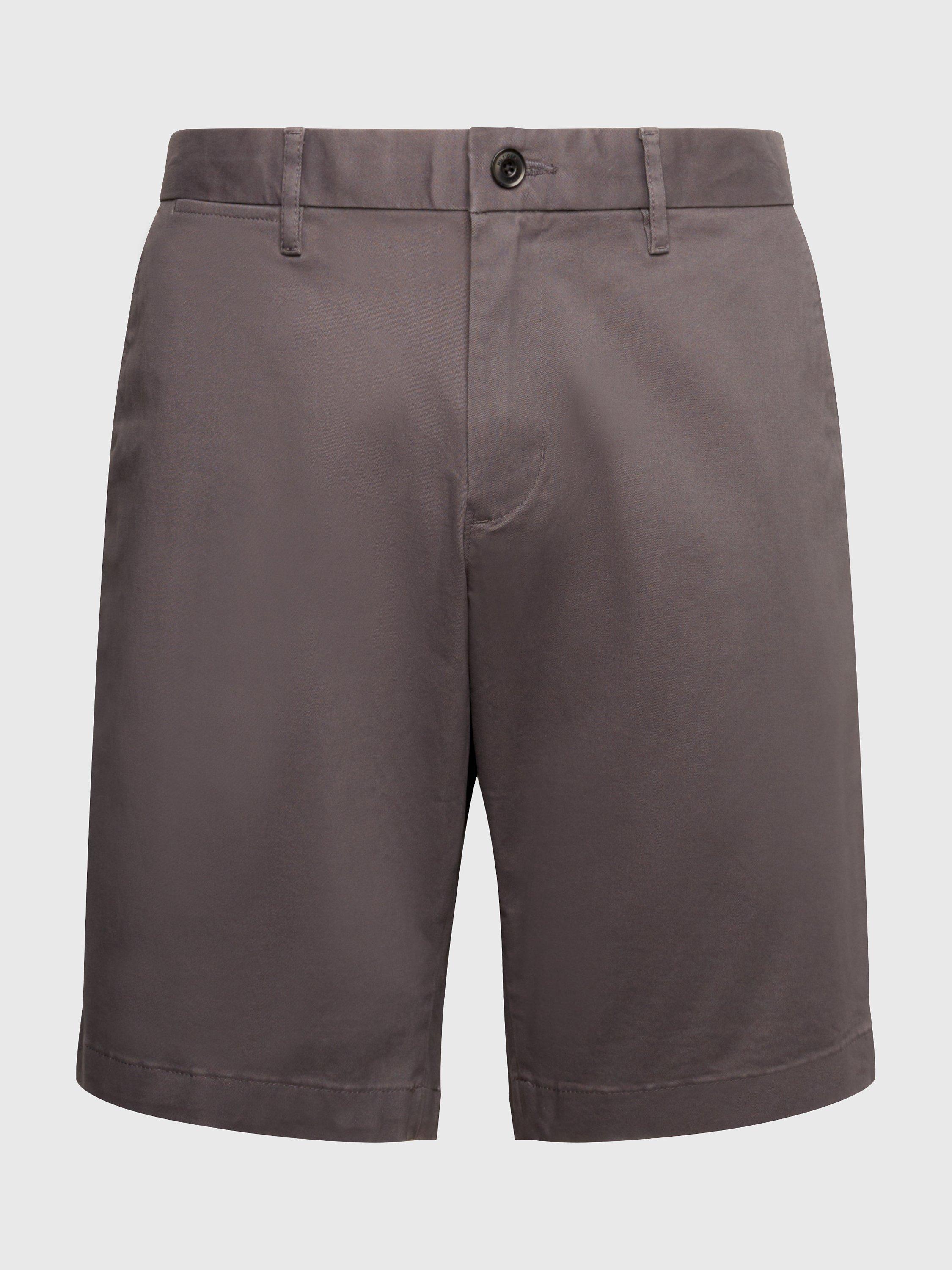 Product image 1 of 2, which shows Tommy Hilfiger 1985 Harlem Shorts, Dark Ash, 30R