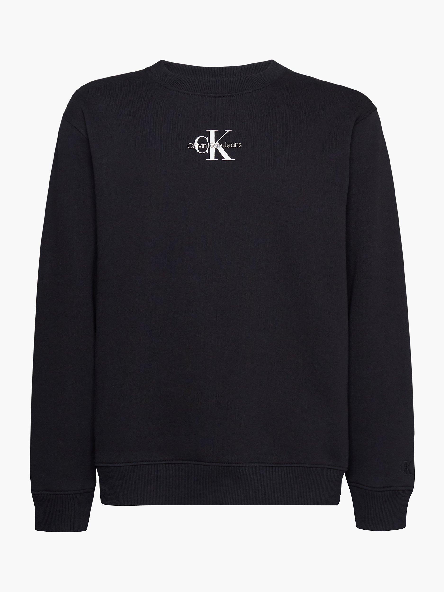 Calvin Klein Jeans Monologo Jumper, Black