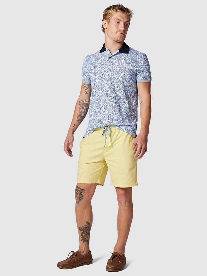 Product image 2 of 5, which shows Rodd & Gunn Bell Valley Slim Fit Polo Shirt, Ocean, XS