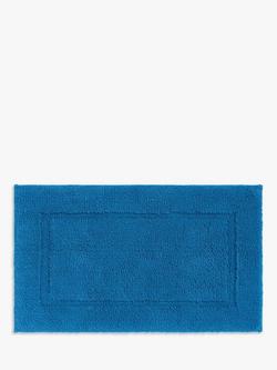 John Lewis Micro-Fresh Deep Pile Bath Mat, Ultra Marine