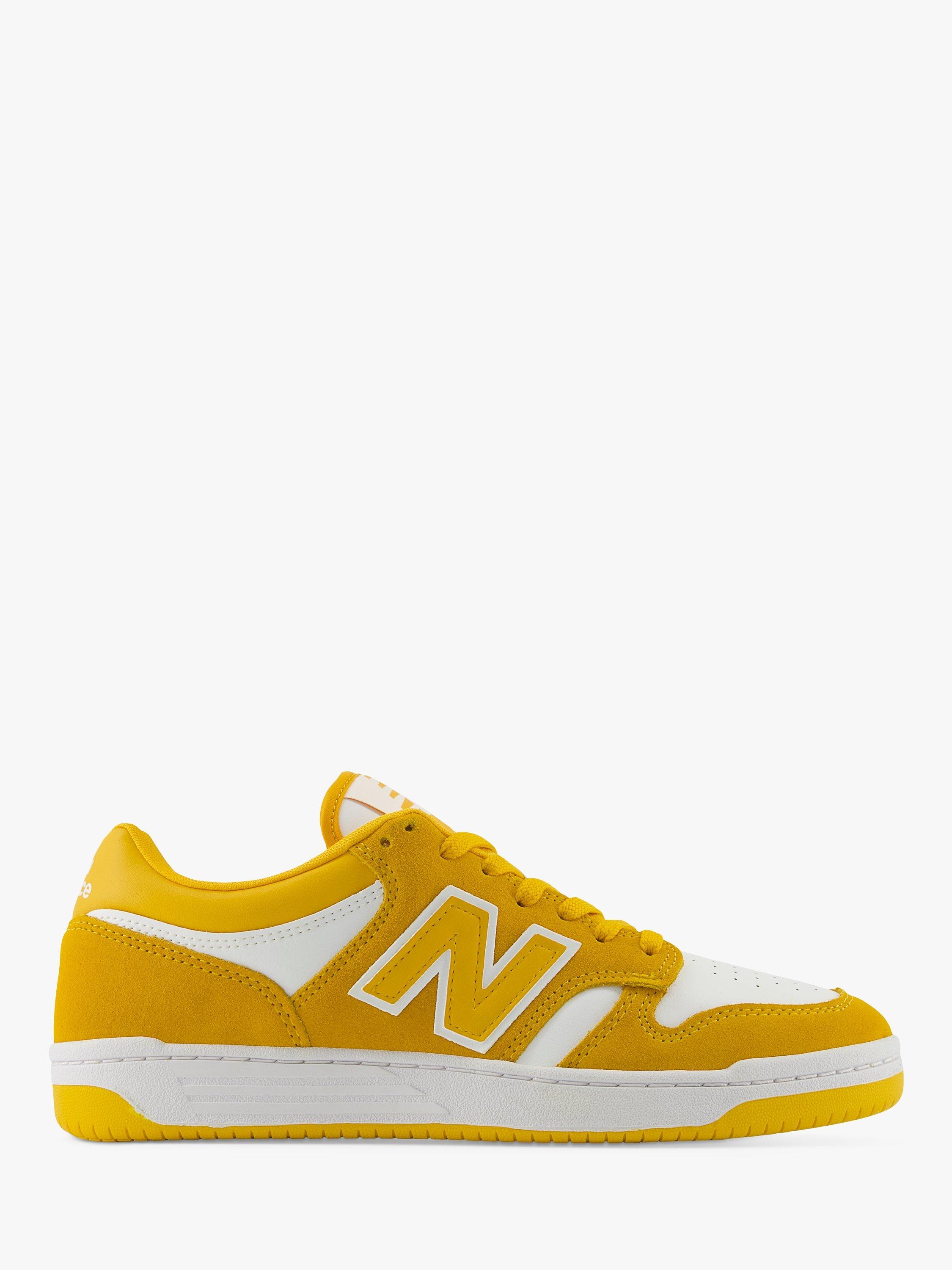 New Balance 480 Lace Up Trainers, Varsity Gold (770)