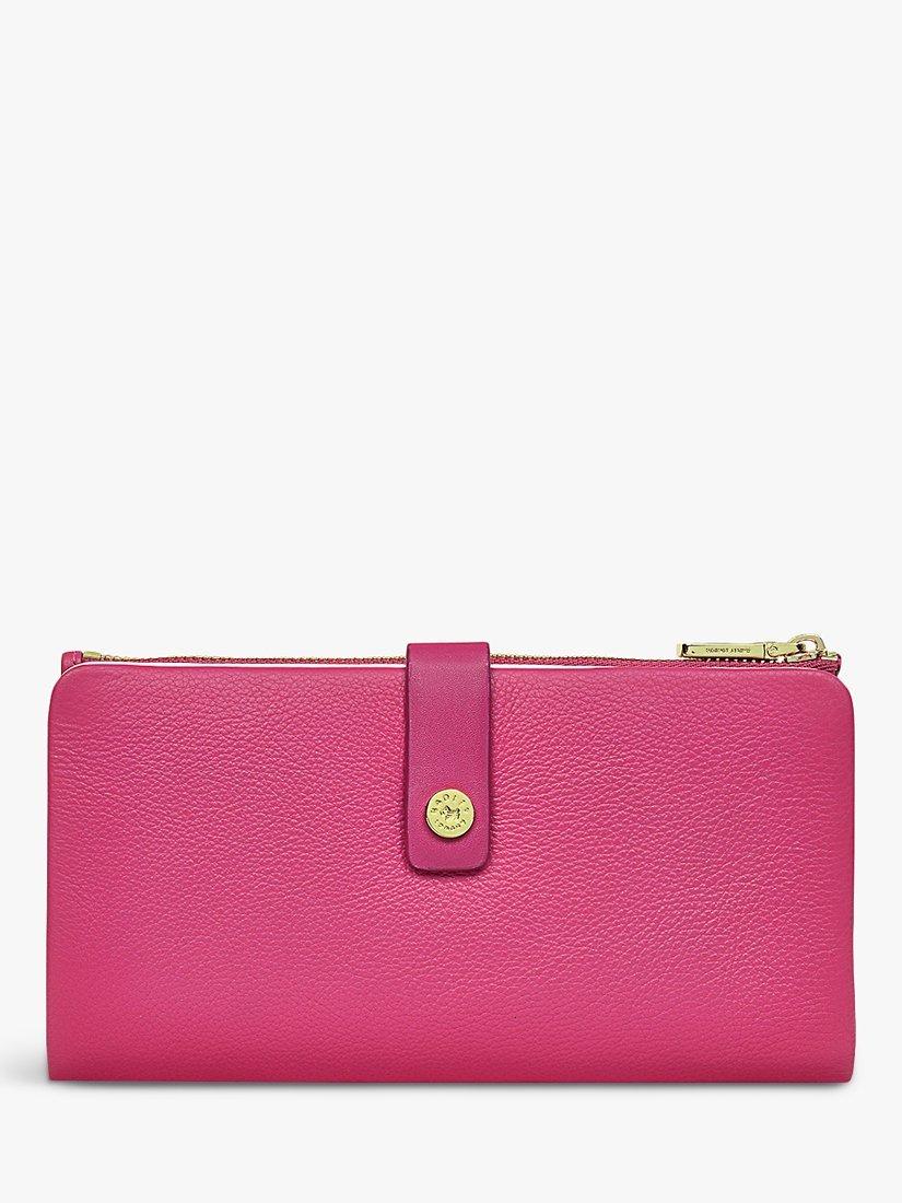 Radley Larkswood 2.0 Pebble Grain Bifold Matinee Purse, Cerise, One Size