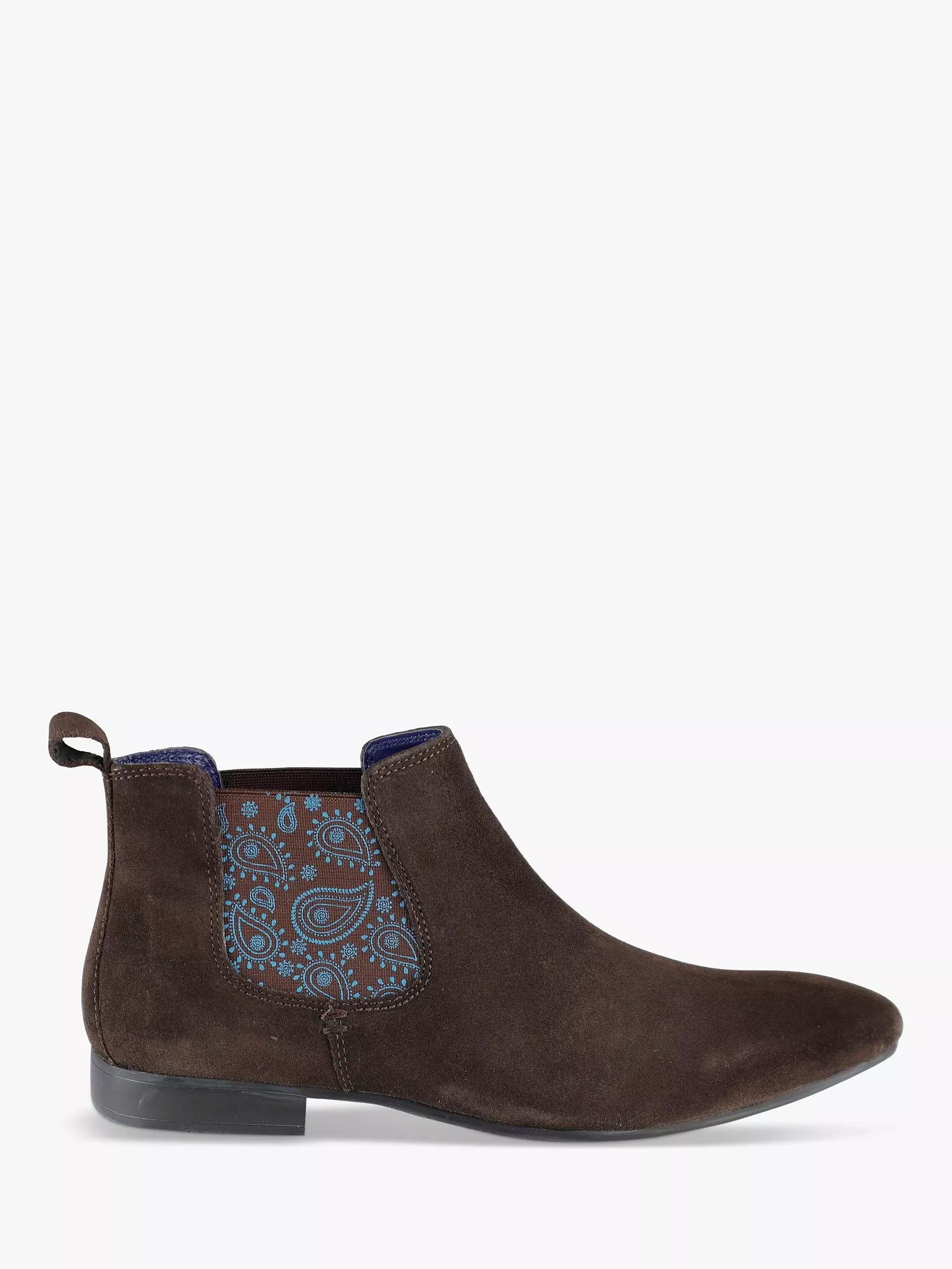 Silver Street London Carnaby Suede Chelsea Boots Brown