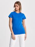 Helen McAlinden Lori Stretch Jersey T-Shirt, Blue