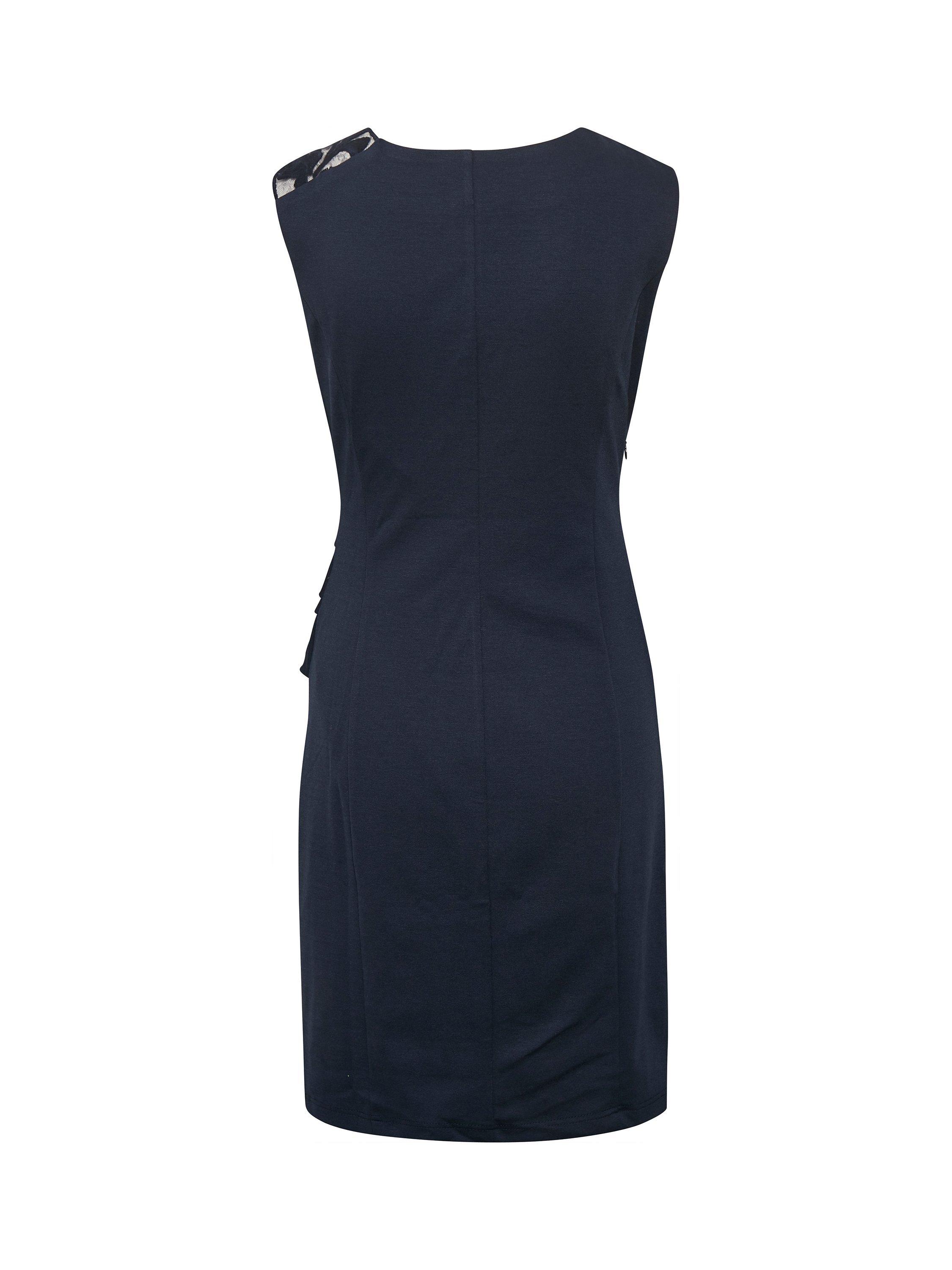 KAFFE India Vivi Cocktail Dress, Navy, XXL