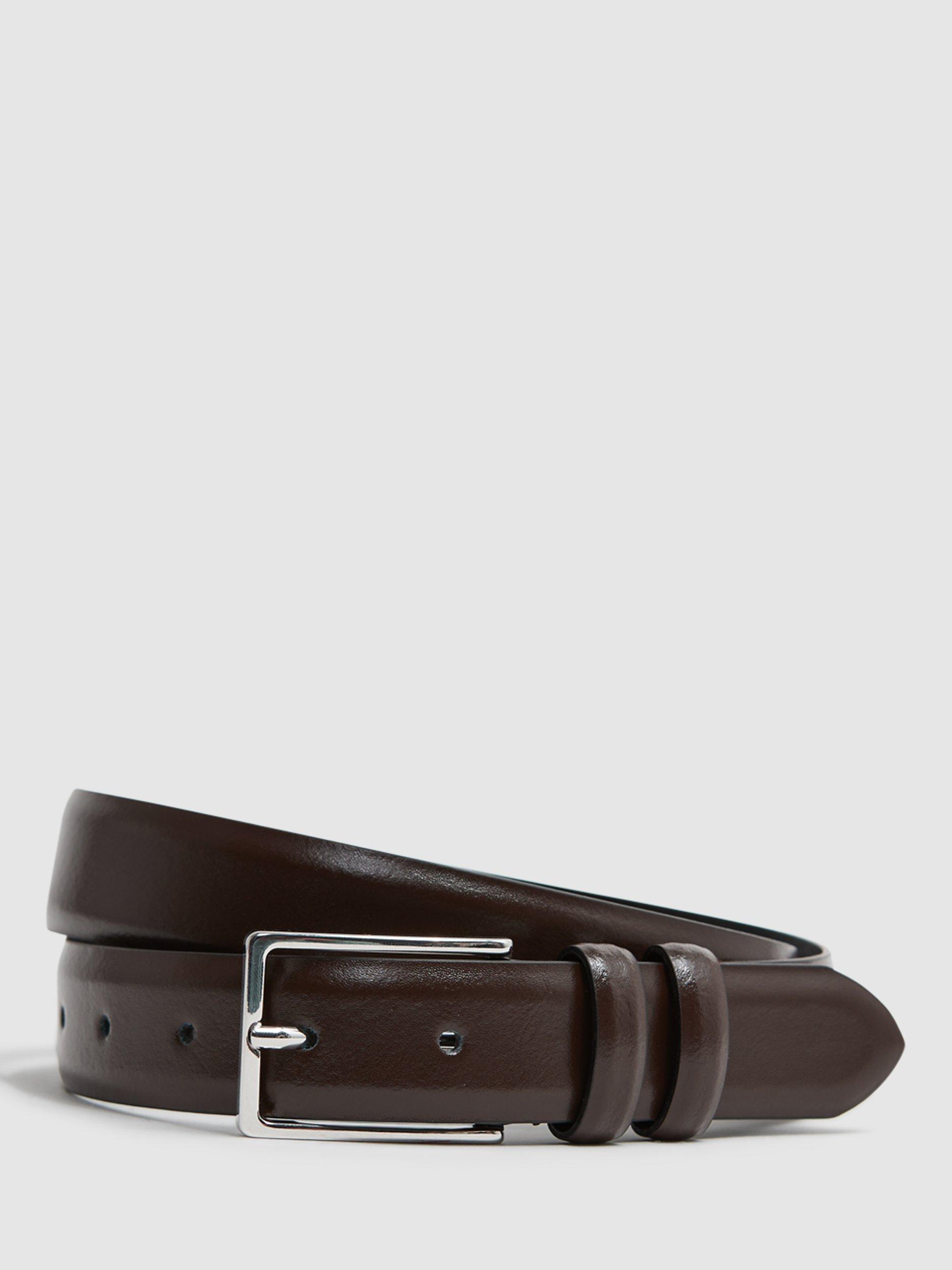 Reiss Dante Leather Belt