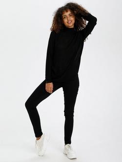 KAFFE Trine Long Sleeve Blouse, Black, Black