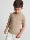 Reiss Kids' Bless Crew Neck Cotton T-Shirt