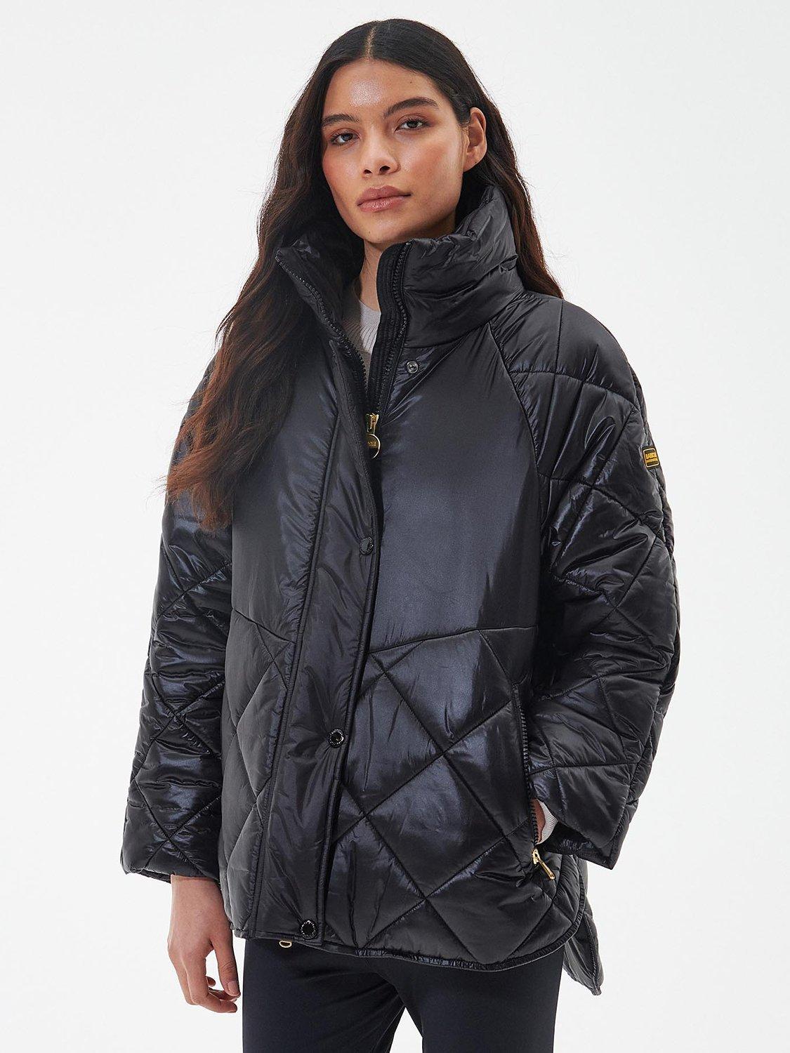 Barbour International Parade Quilted Jacket, Black