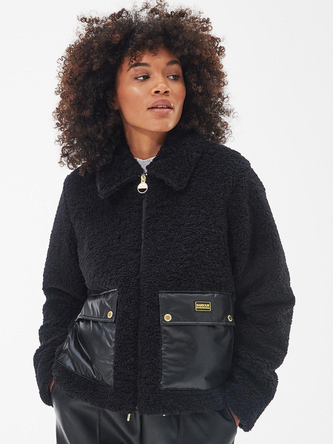 Barbour International Morini Fleece Jacket, Black