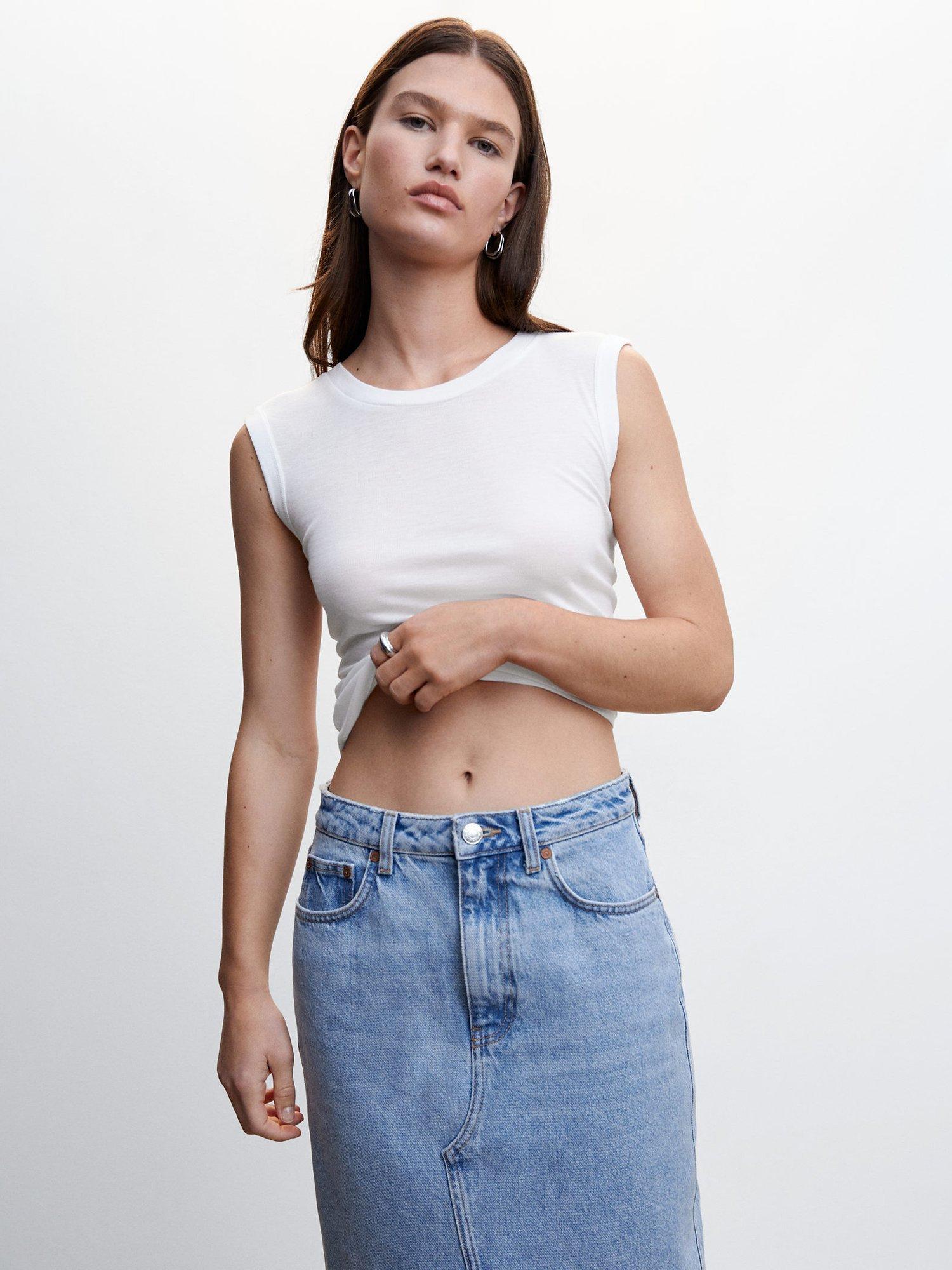 Mango Gloria Sleeveless T-Shirt