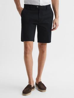 Reiss Wicket Casual Chino Shorts, Black